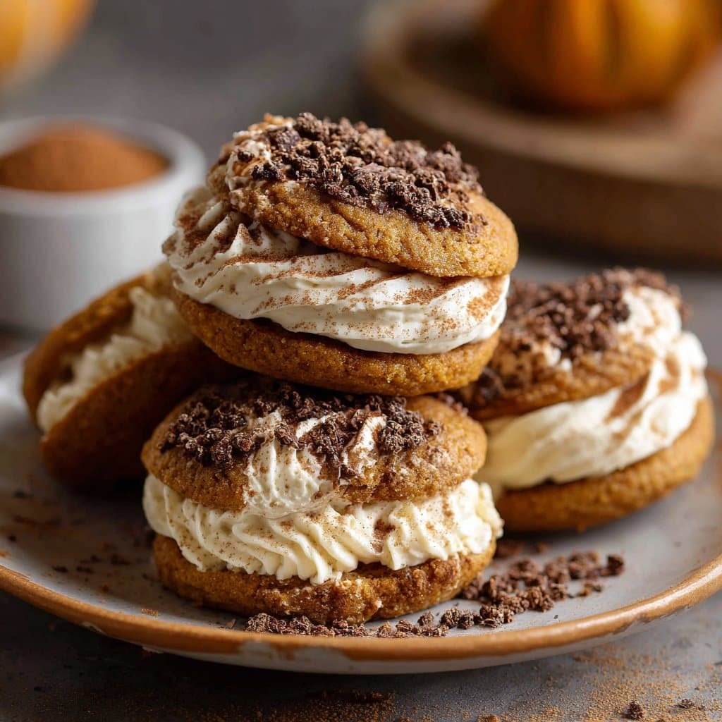 Pumpkin Tiramisu Cookies