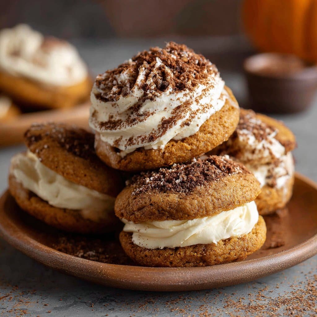 Pumpkin Tiramisu Cookies