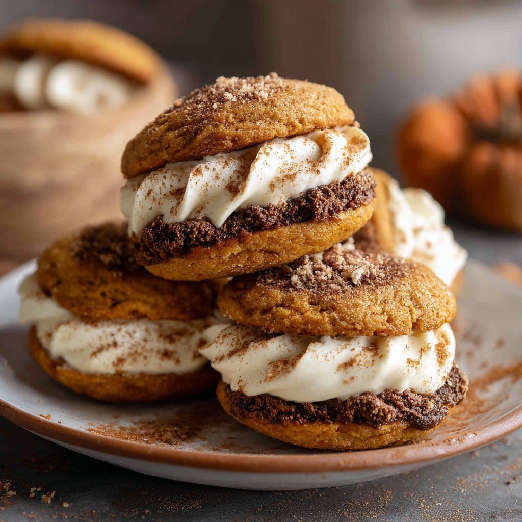 Pumpkin Tiramisu Cookies