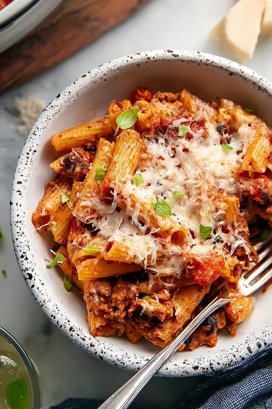 5-Ingredient Baked Ziti