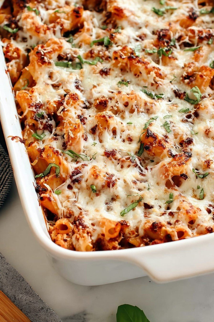 5-Ingredient Baked Ziti