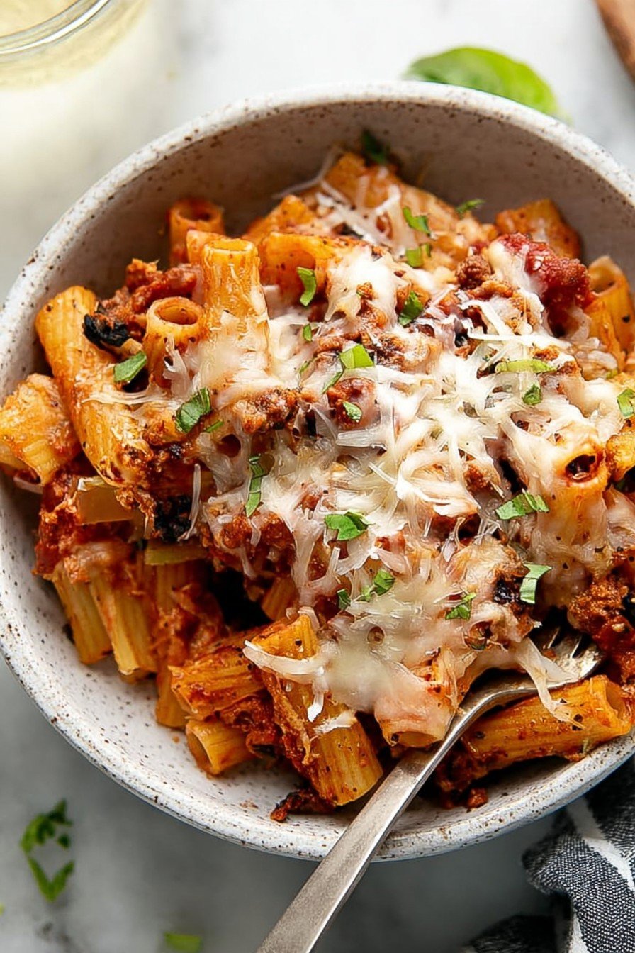 5-Ingredient Baked Ziti