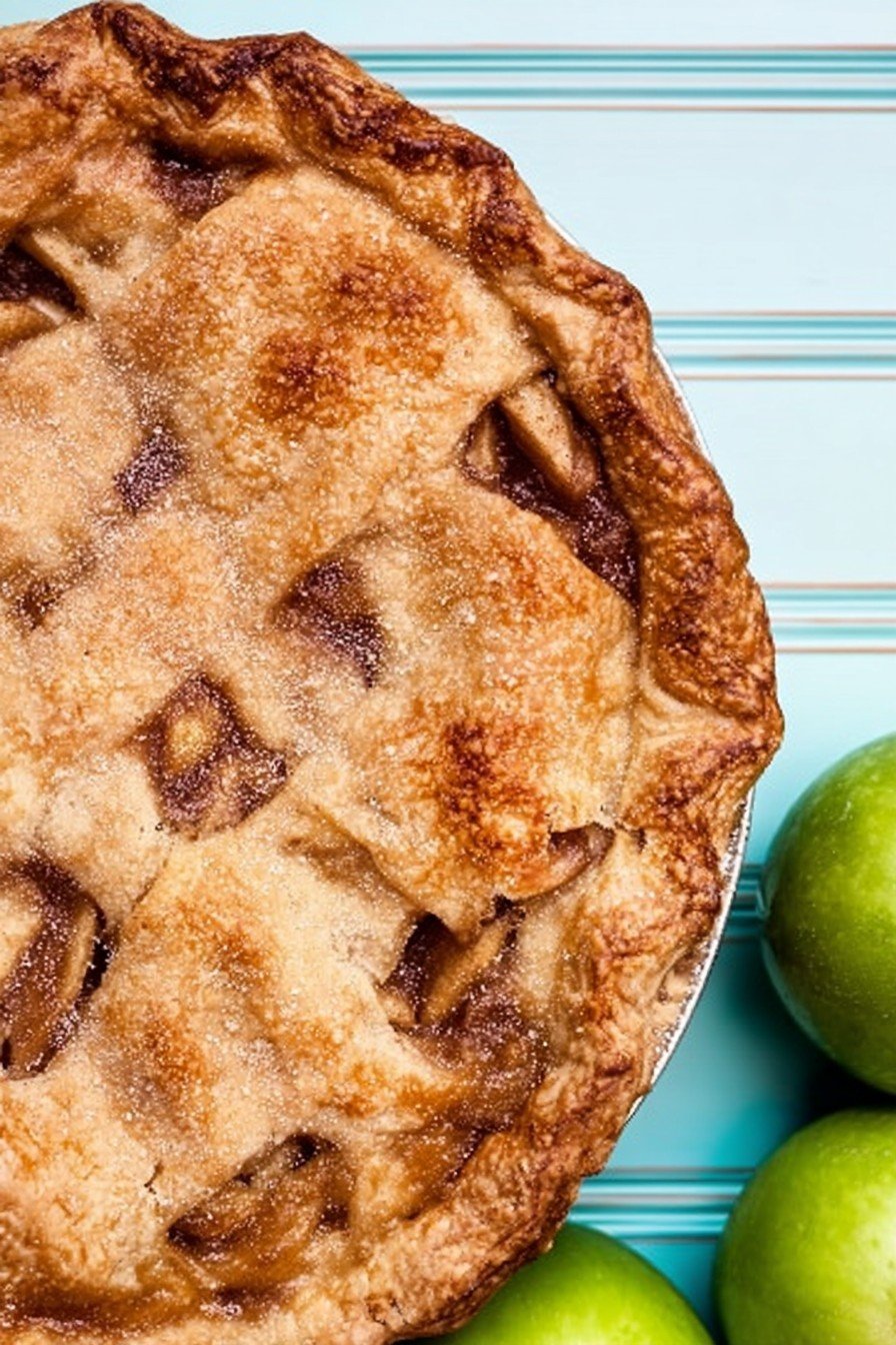 Apple Pie with Flaky Butter Crust