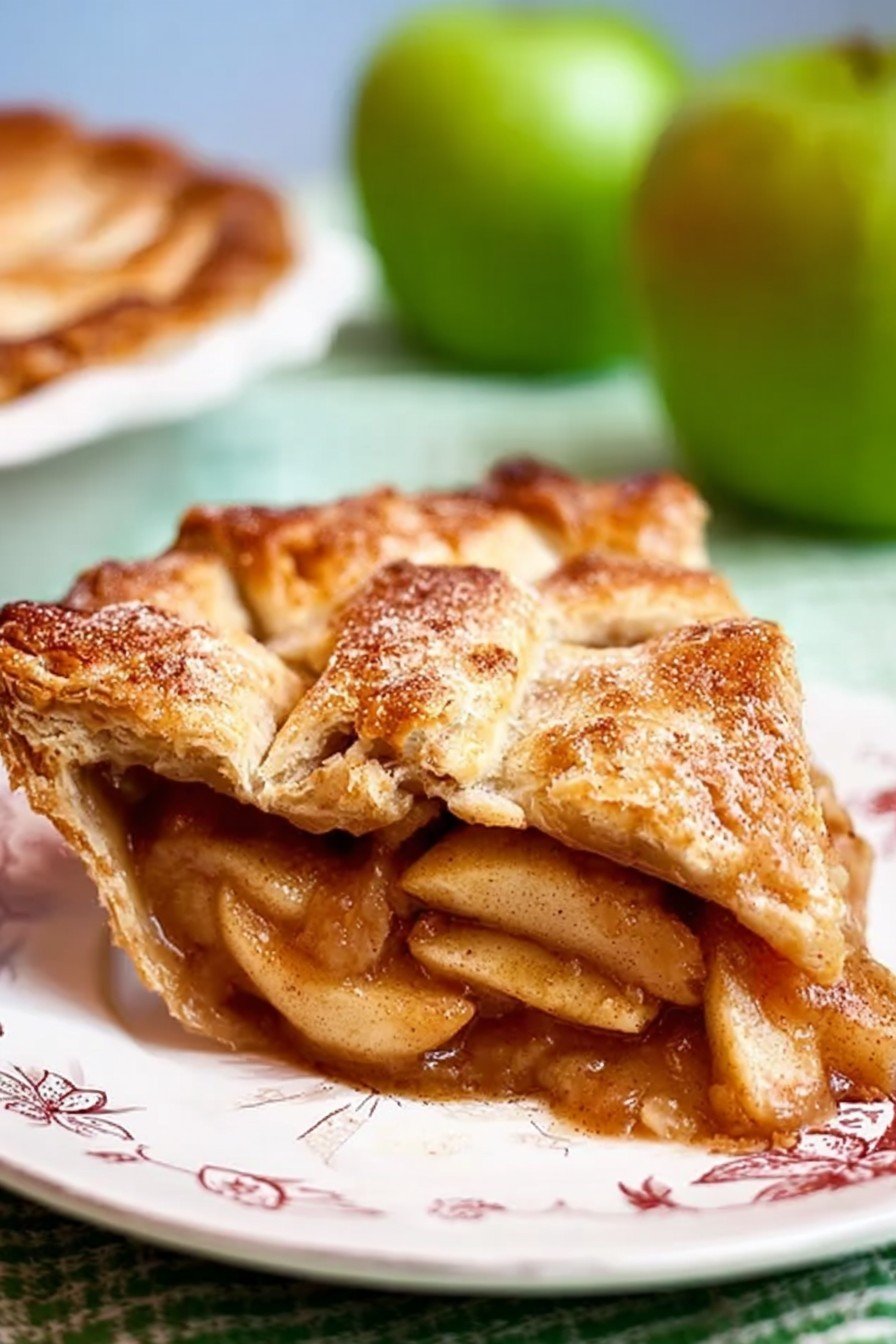 Apple Pie with Flaky Butter Crust