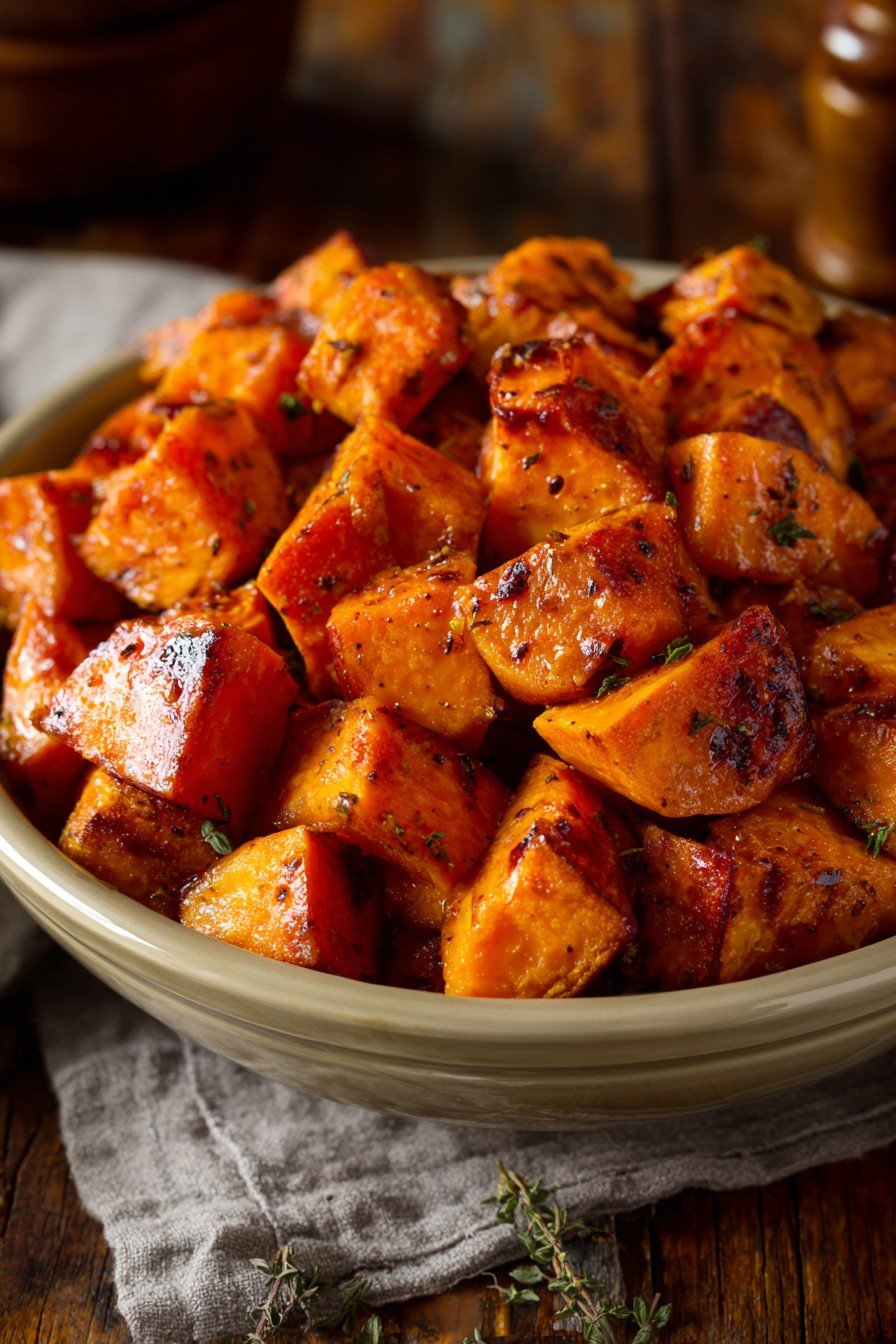Bourbon Sweet Potatoes