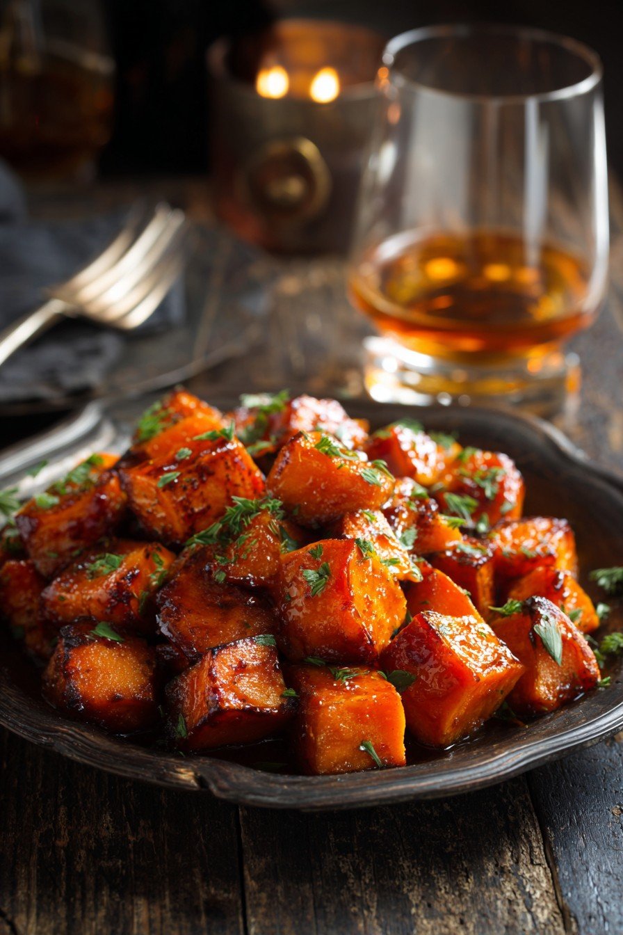 Bourbon Sweet Potatoes