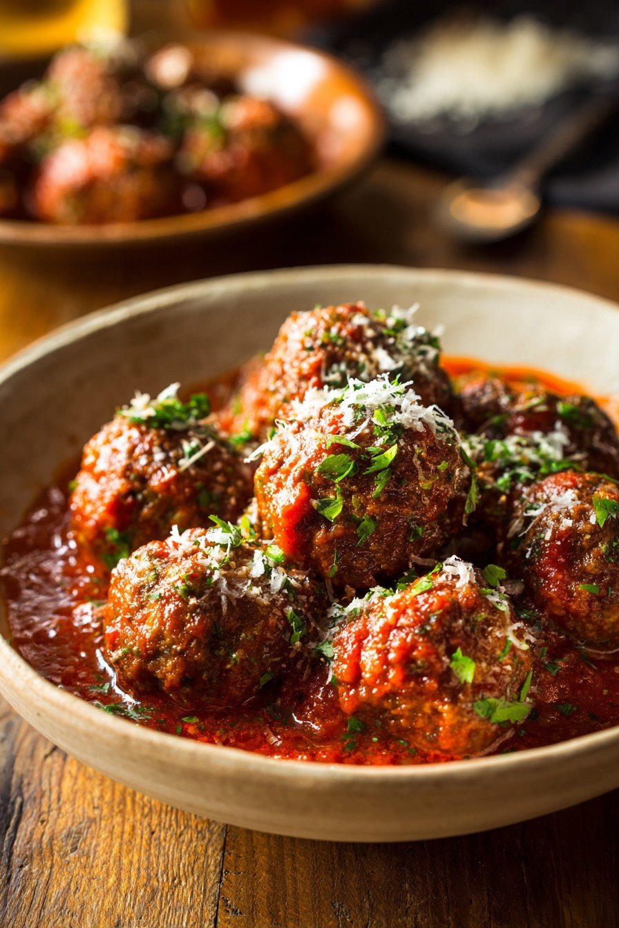 Easy Homemade Meatballs