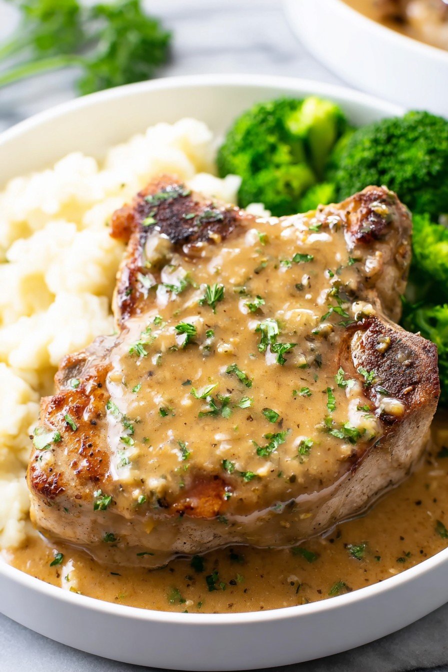 Garlic Parmesan Pork Chops