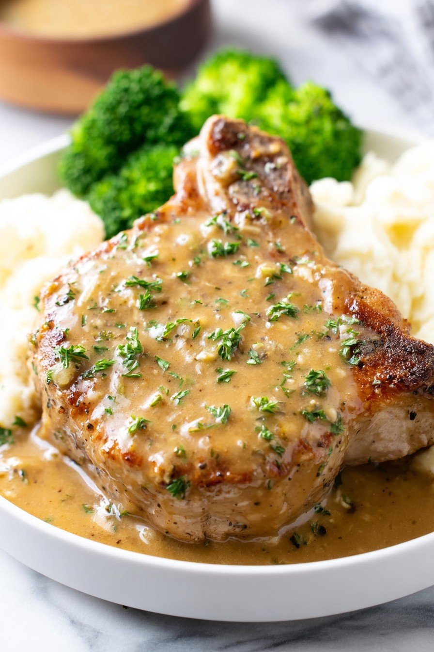 Garlic Parmesan Pork Chops