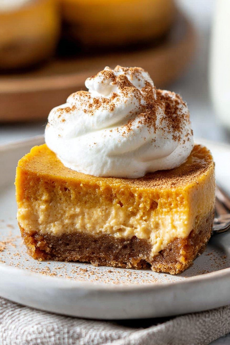 Mini Pumpkin Cheesecakes