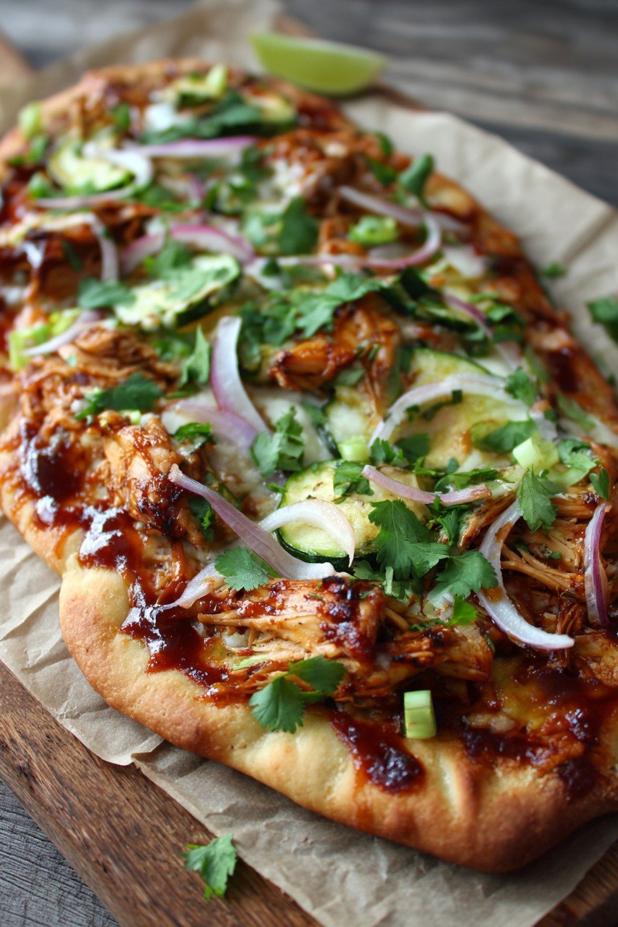 BBQ Chicken Flatbread