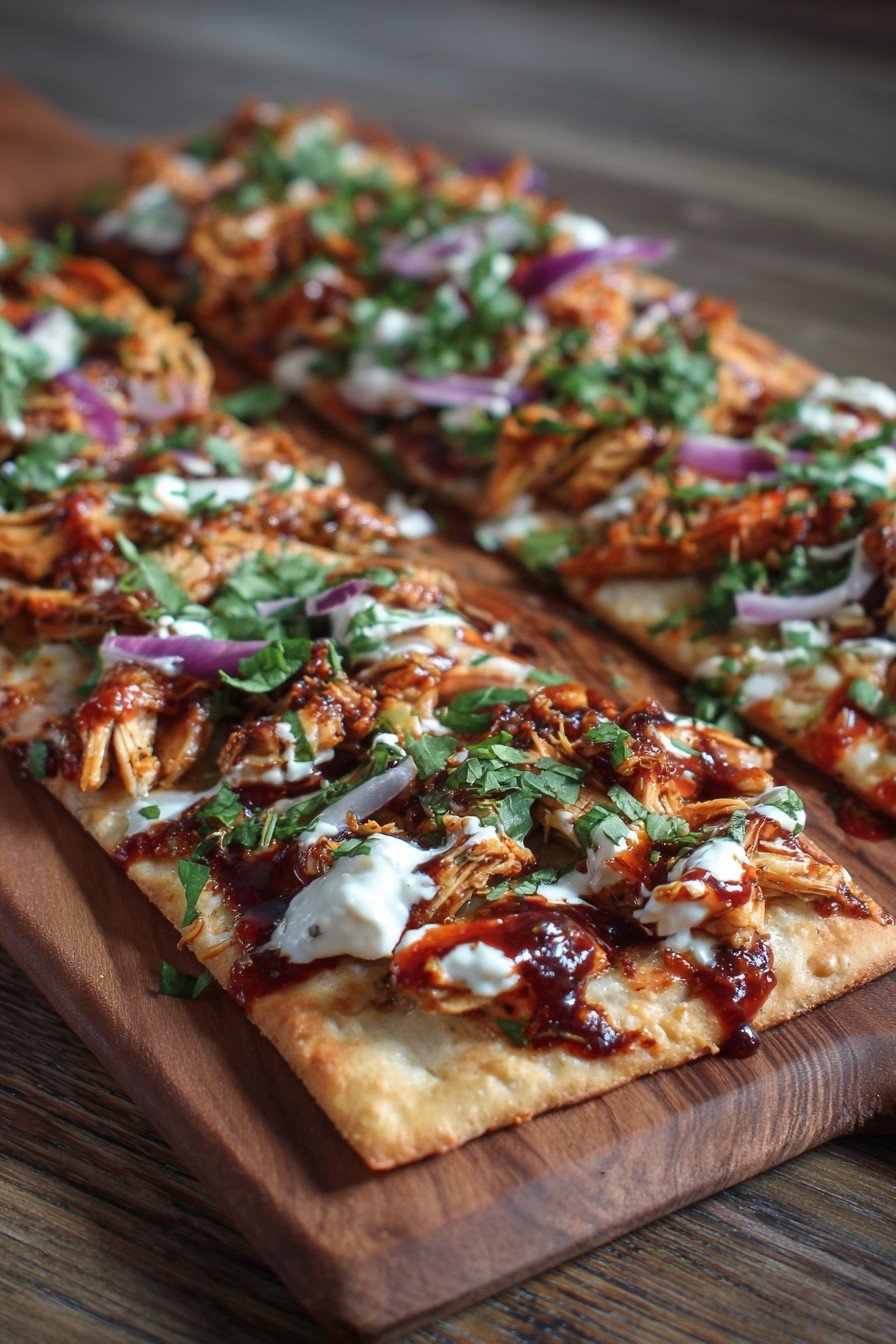 BBQ Chicken Flatbread