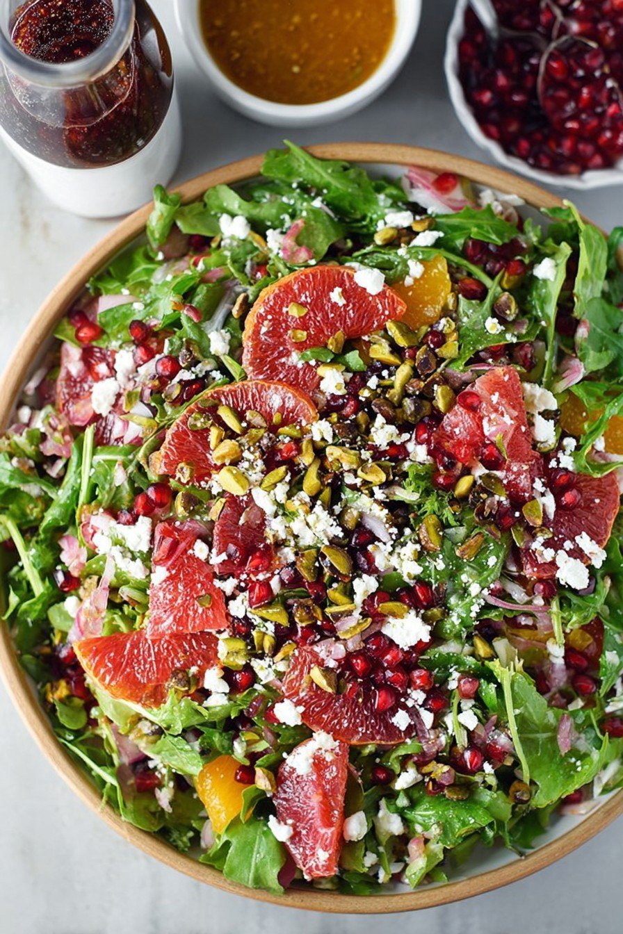 Blood Orange Pistachio Salad with Feta