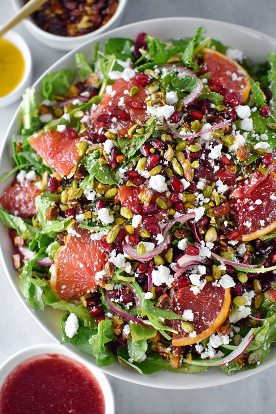 Blood Orange Pistachio Salad with Feta