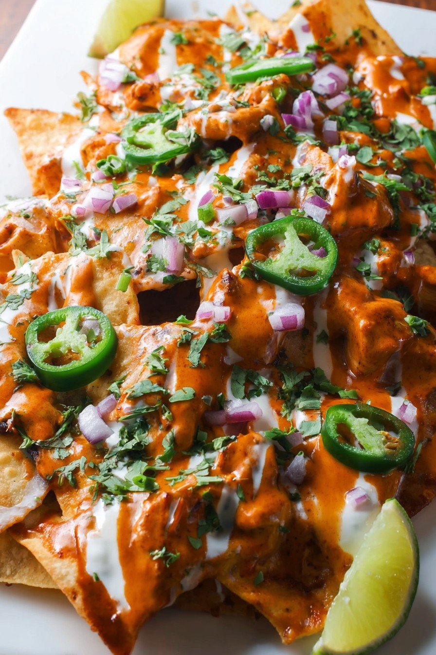 Butter Chicken Nachos