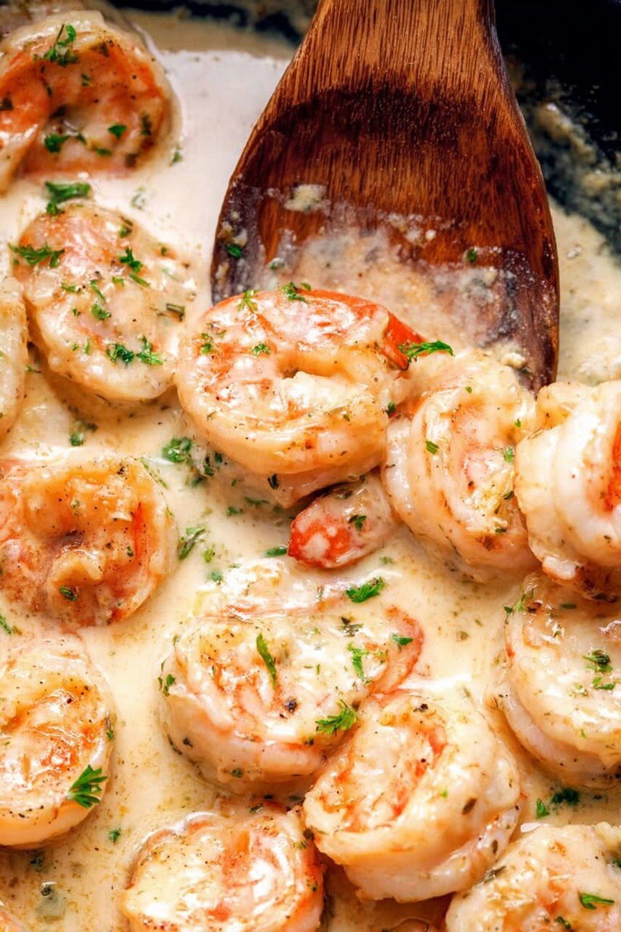 Creamy Garlic Shrimp