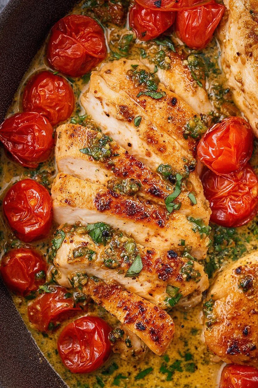 Creamy Pesto Chicken