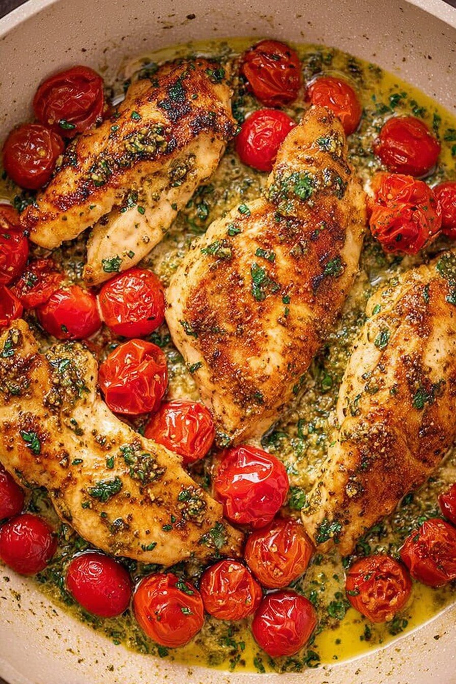 Creamy Pesto Chicken