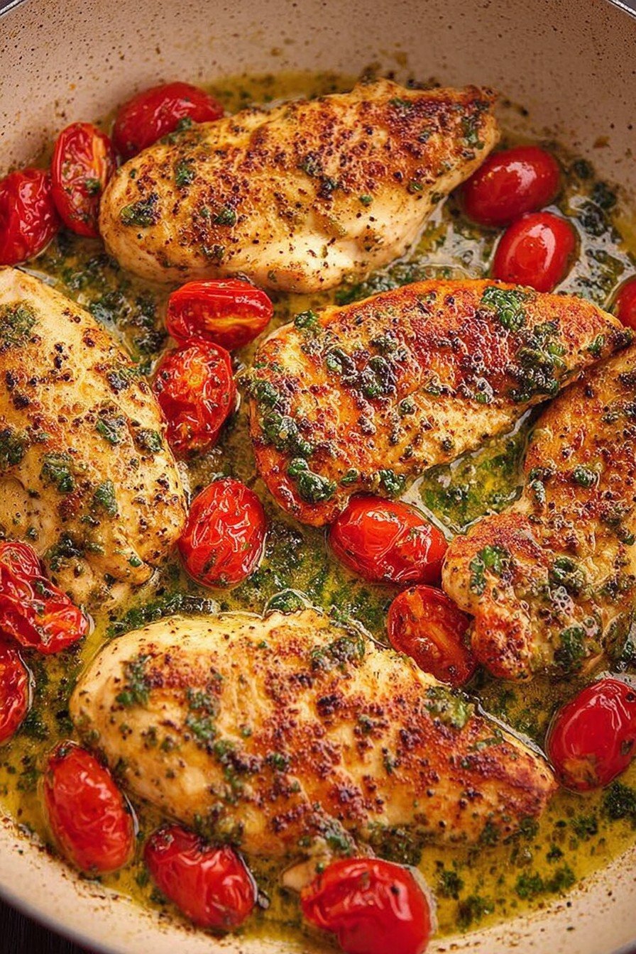 Creamy Pesto Chicken