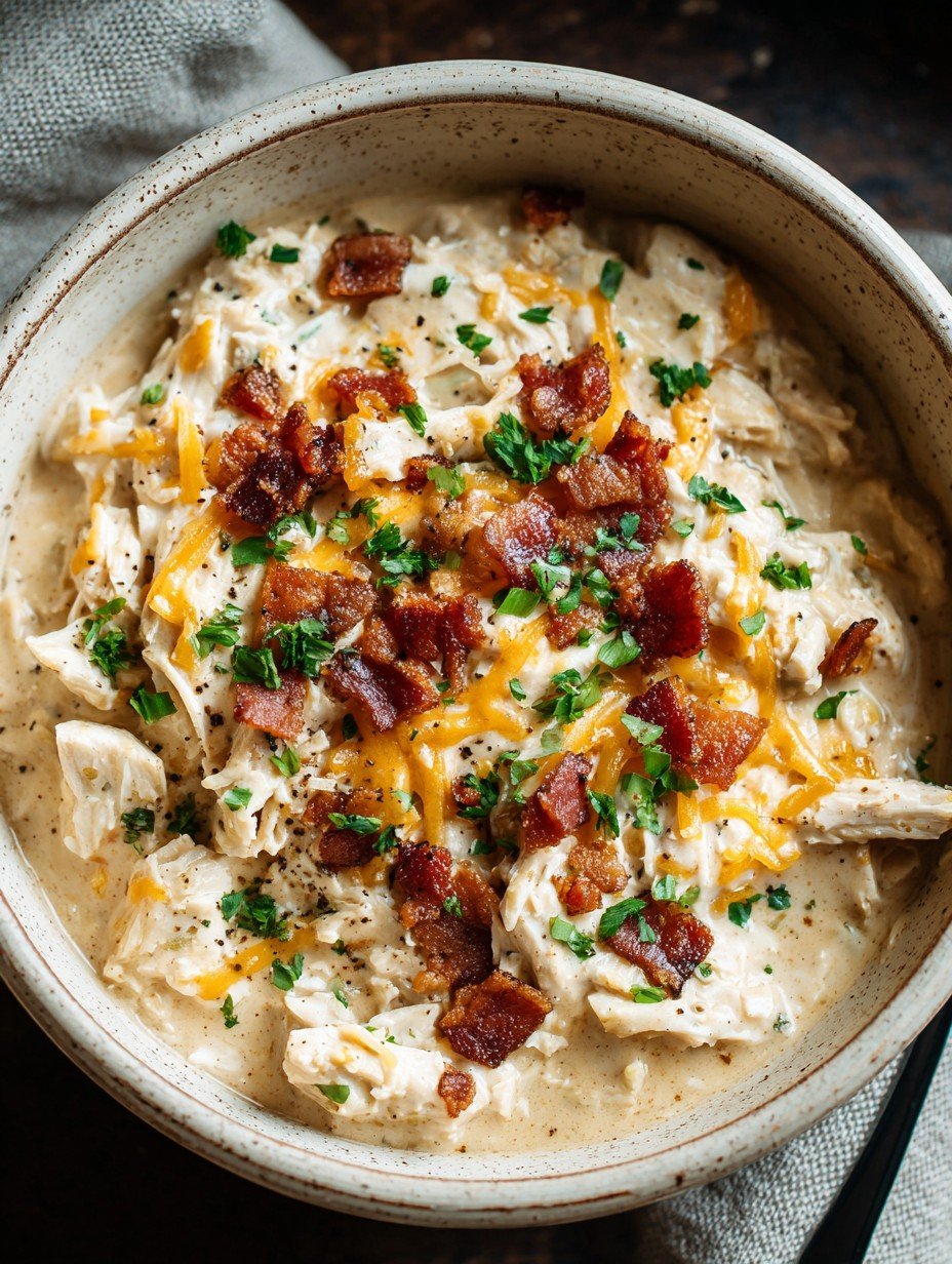 Crockpot Crack Chicken