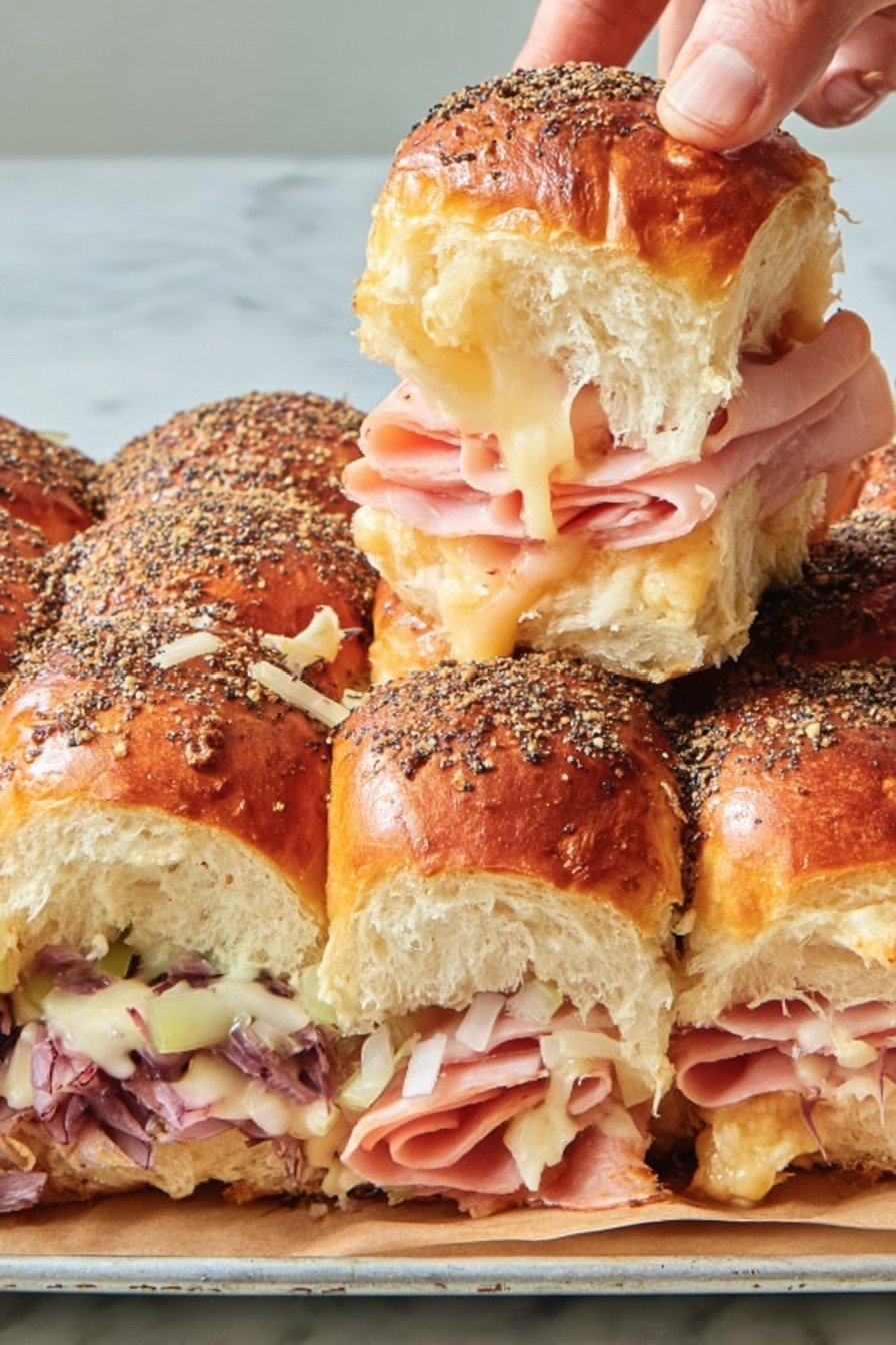 Hawaiian Roll Sliders