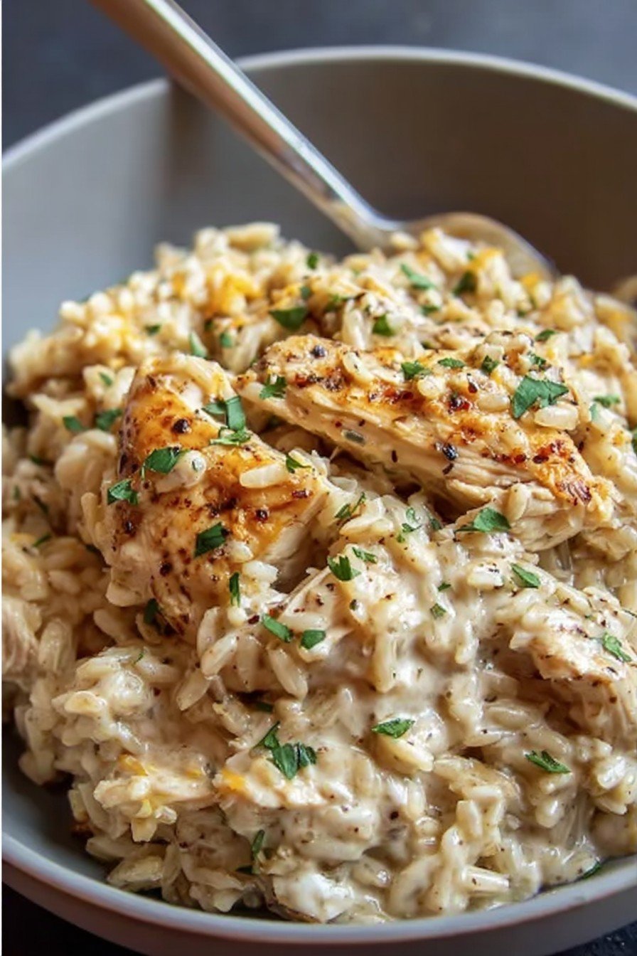 Instant Pot Creamy Chicken and Rice