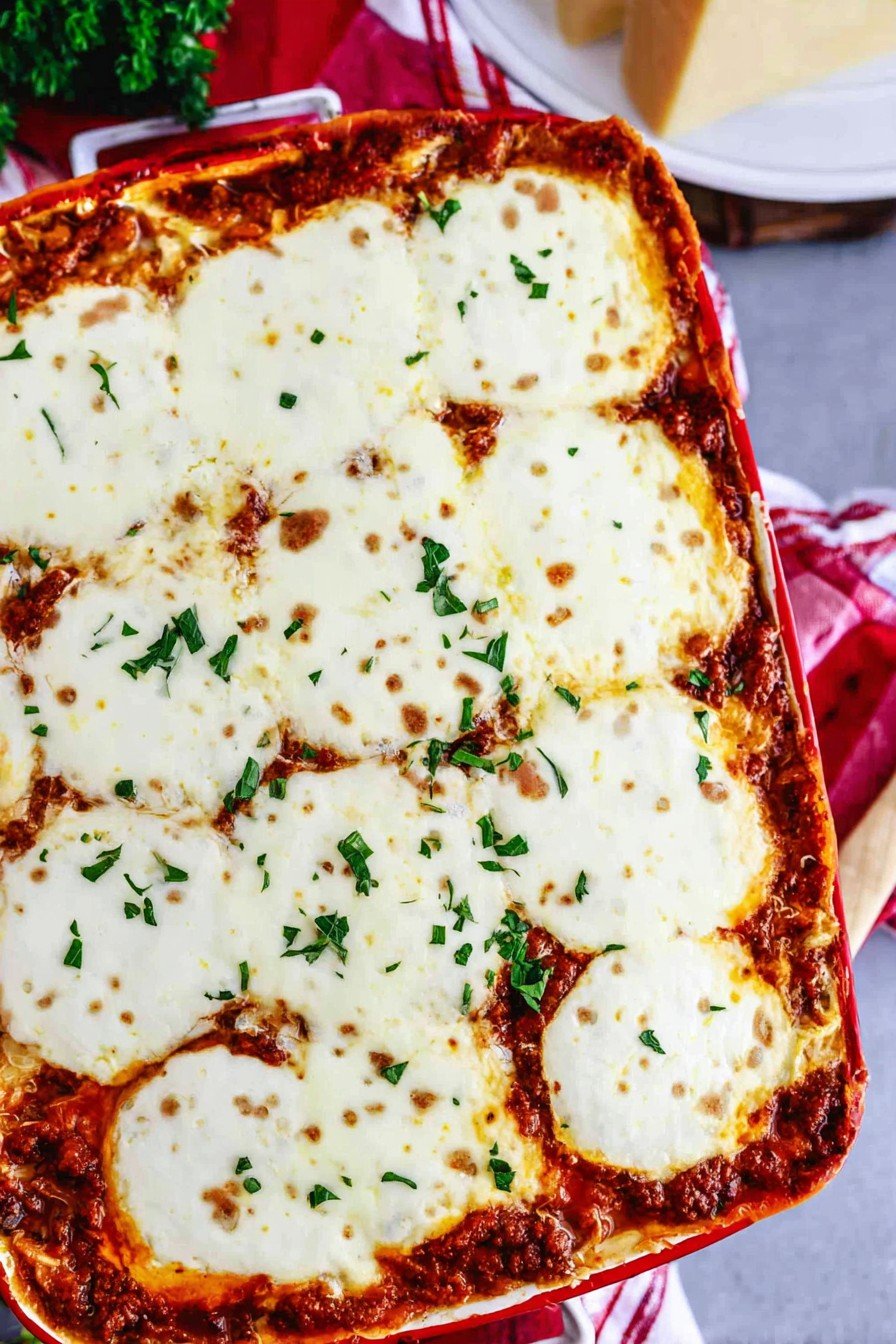 Keto Lasagna with Palmini Noodles