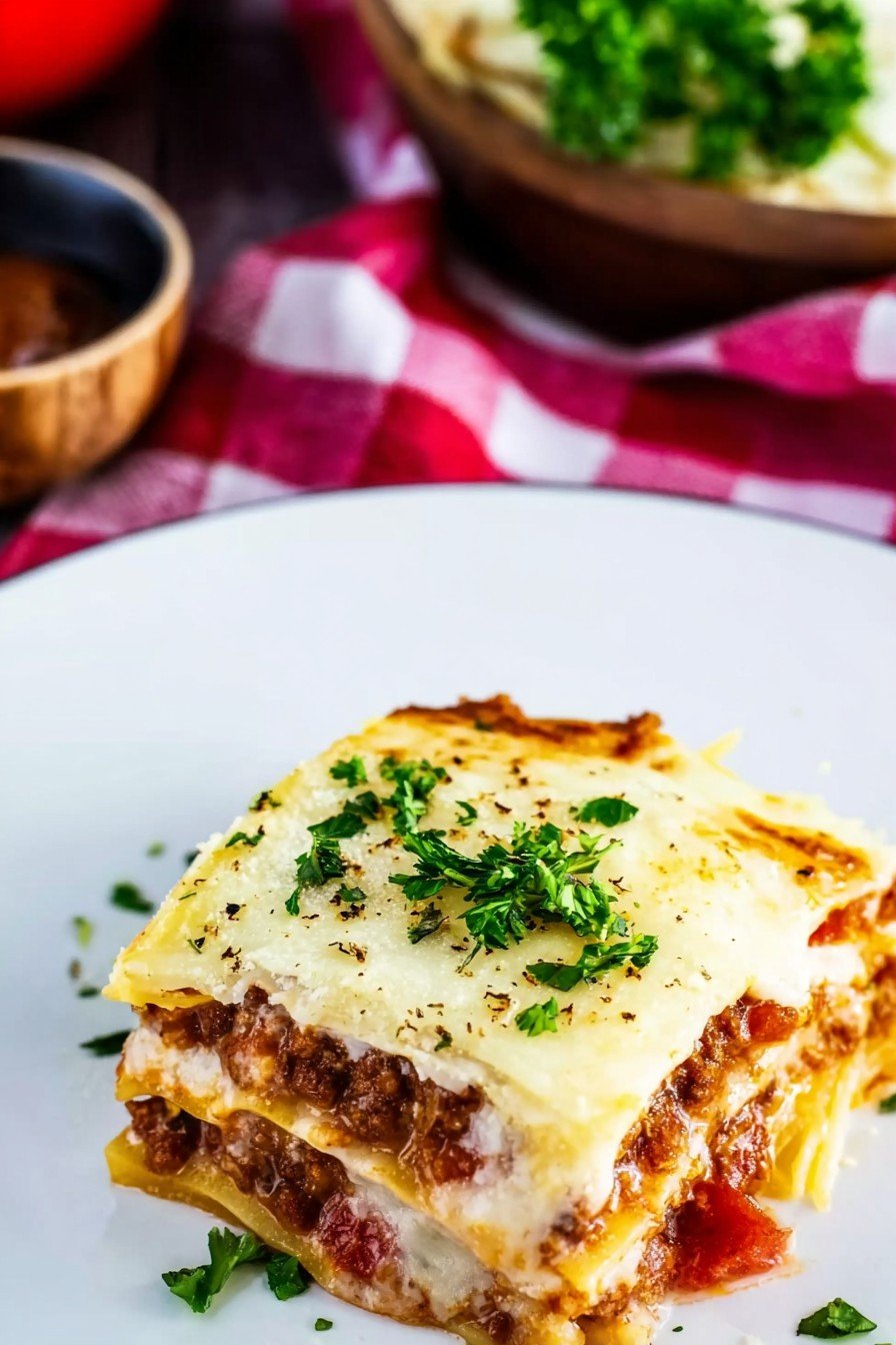 Keto Lasagna with Palmini Noodles