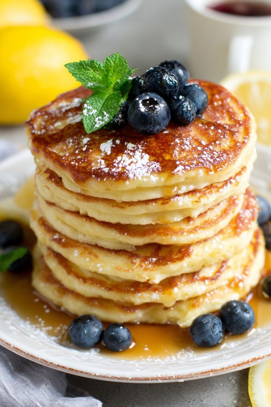 Lemon Ricotta Pancakes