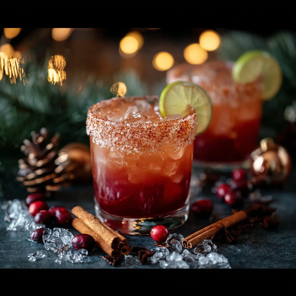Spiced Christmas Margarita