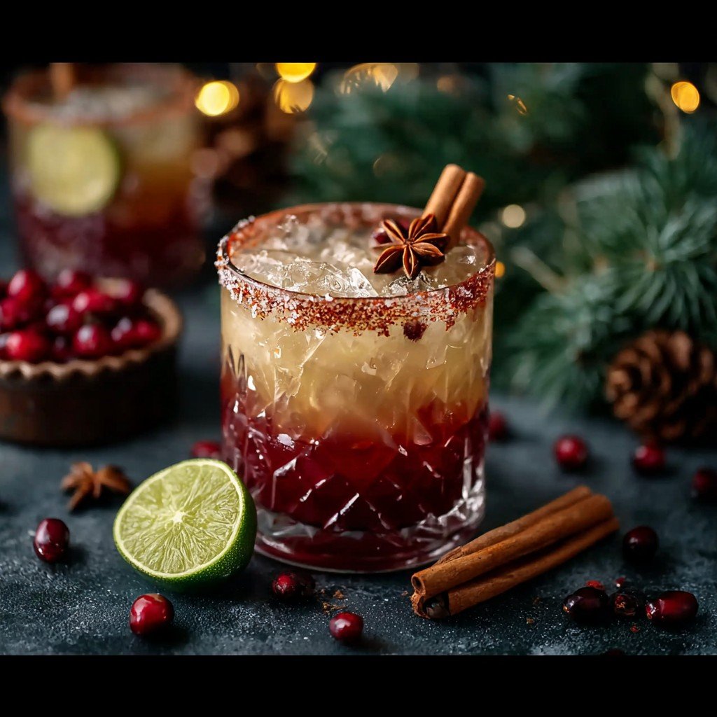 Spiced Christmas Margarita