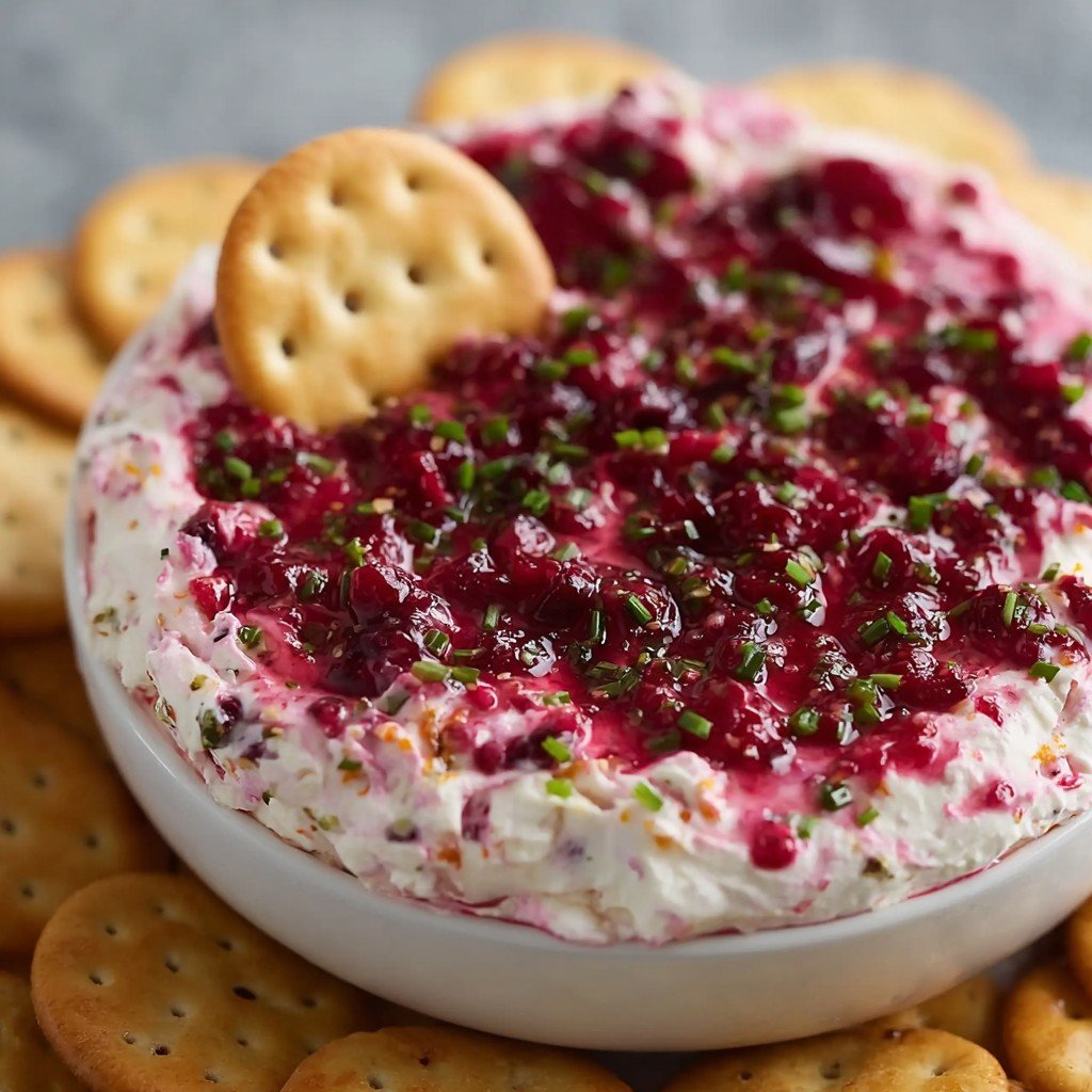 Spicy Cranberry Jalapeno Dip (Perfect for Holidays)