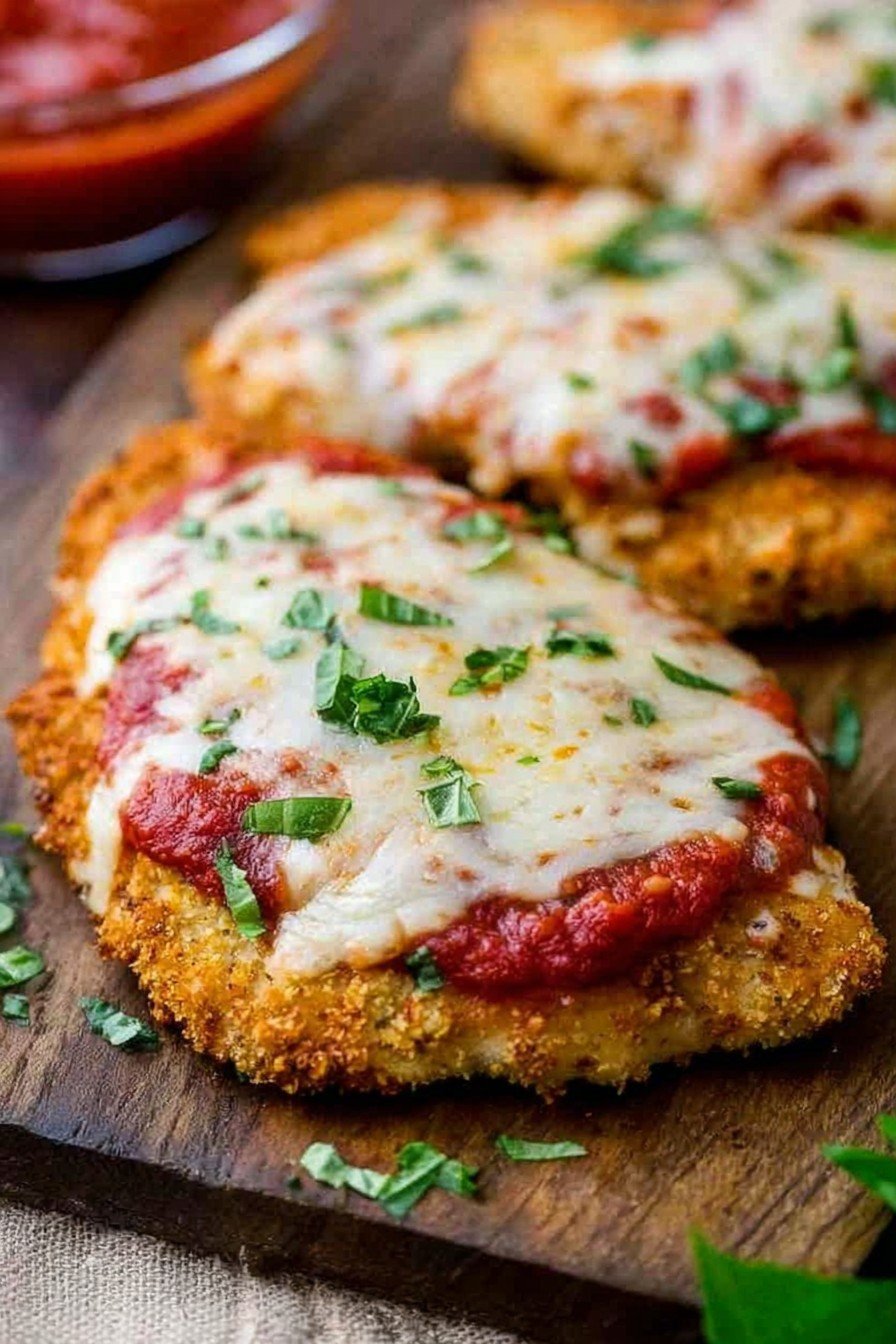 Air Fryer Chicken Parmesan