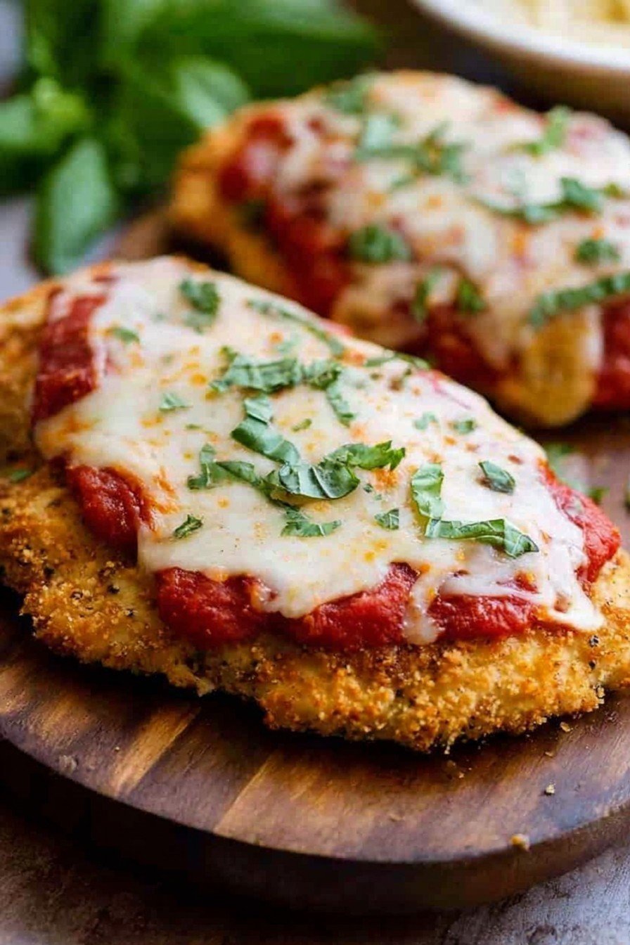 Air Fryer Chicken Parmesan