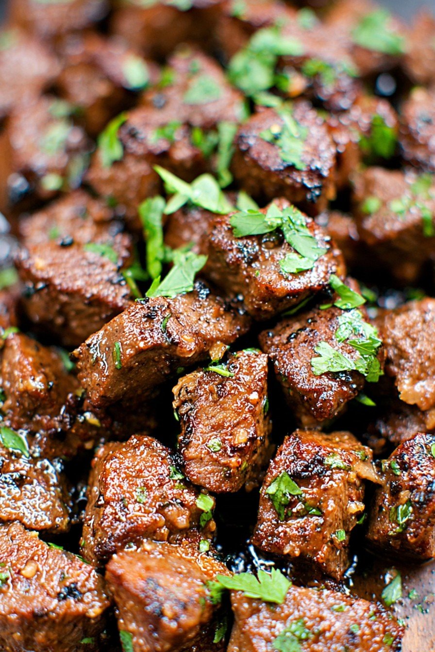 Juicy Garlic Butter Steak Bites