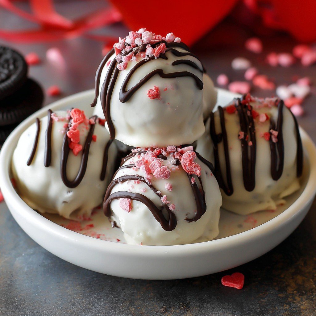 Valentine’s Day Oreo Truffles