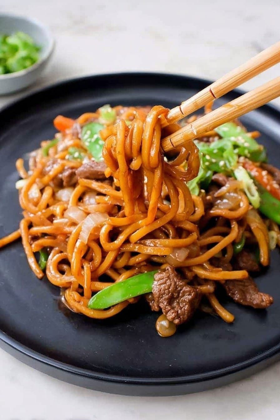 Beef Noodle Stir Fry