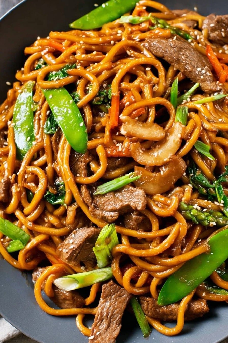Beef Noodle Stir Fry