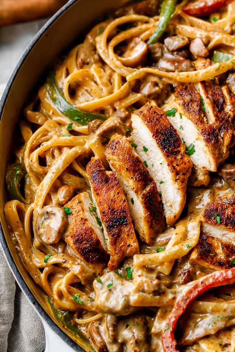 Creamy Cajun Chicken Pasta