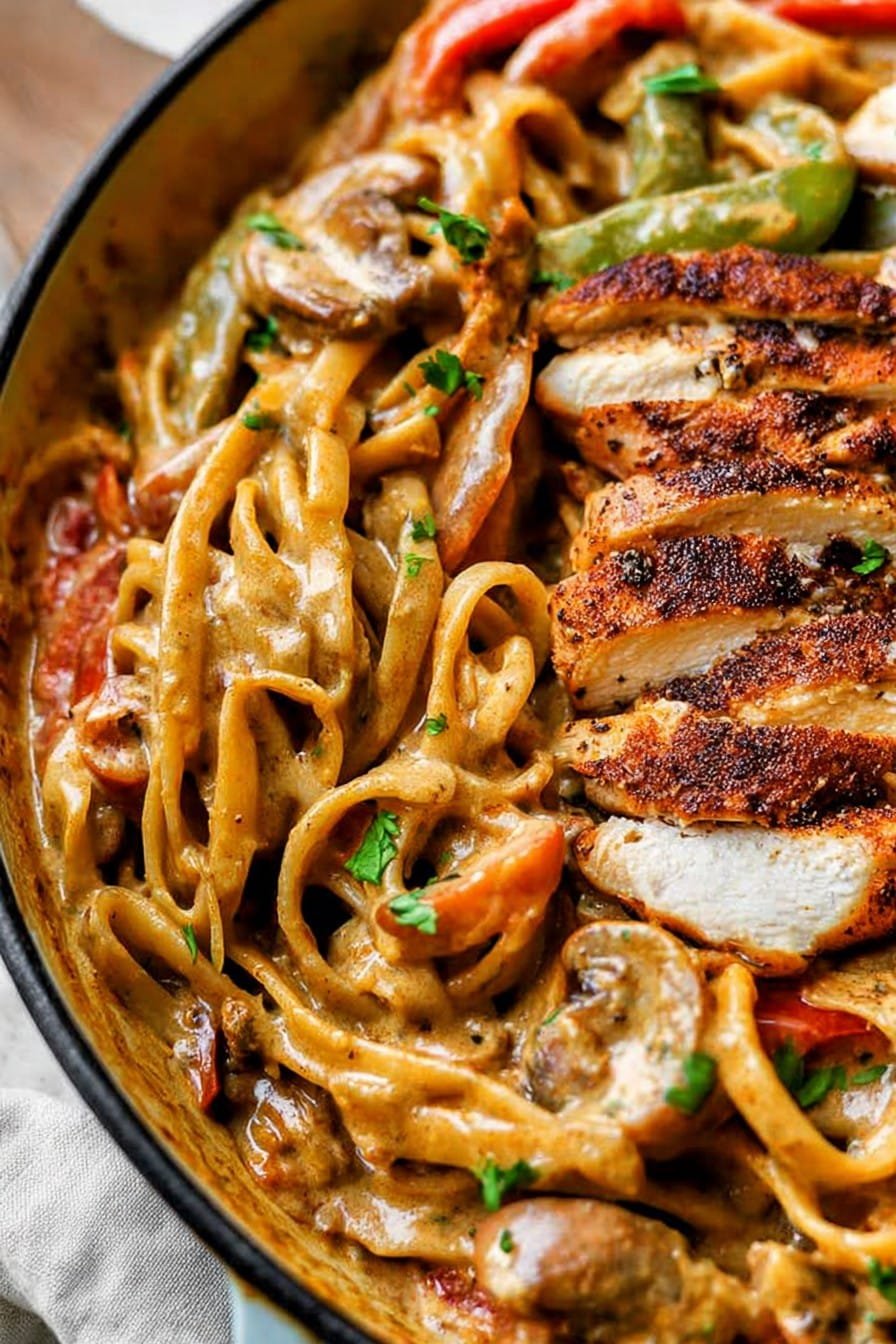 Creamy Cajun Chicken Pasta