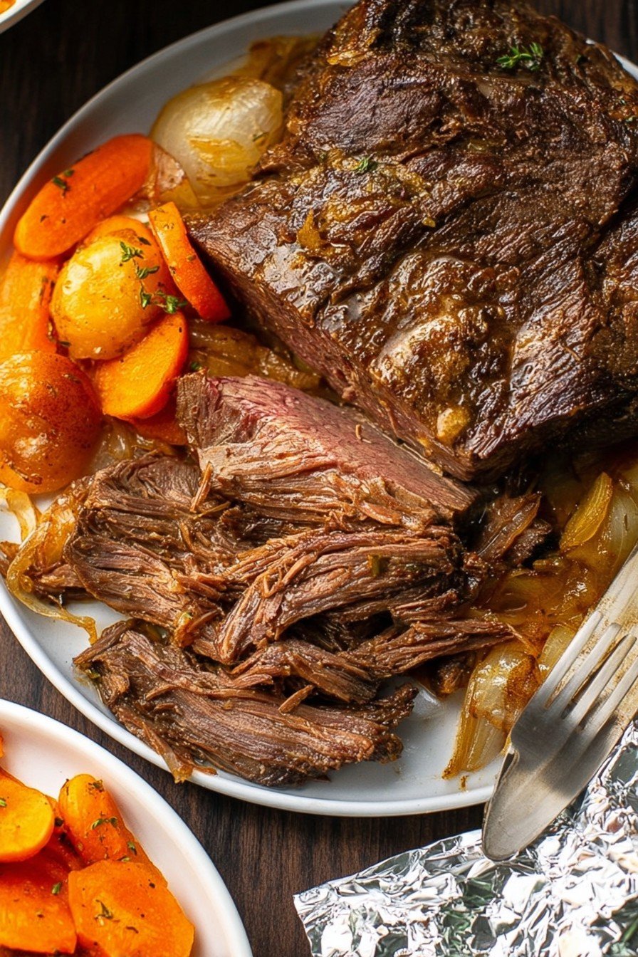 Easy Crock Pot Beef Roast (Slow Cooker Pot Roast)