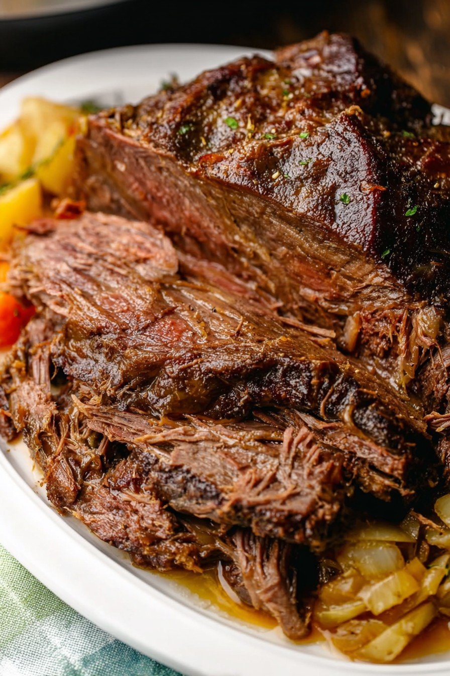 Easy Crock Pot Beef Roast (Slow Cooker Pot Roast)