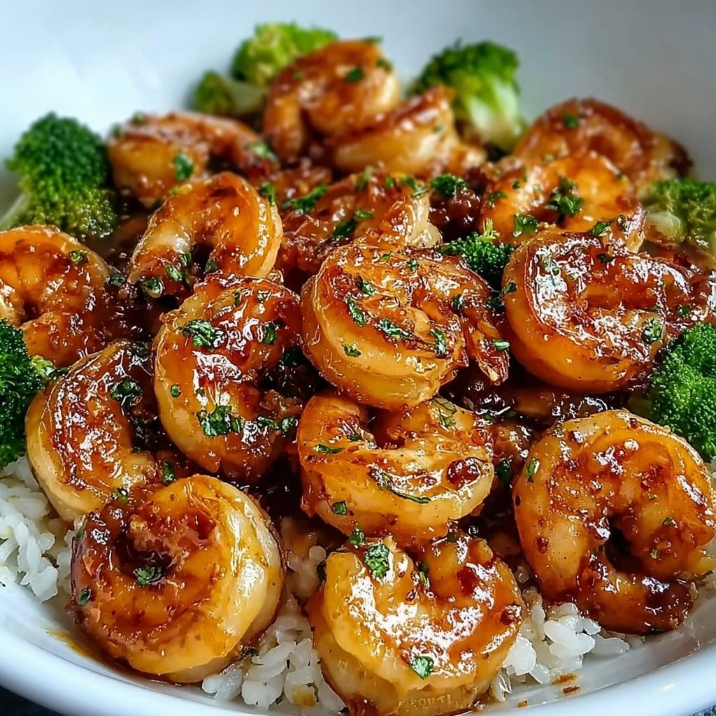 High-Protein Honey Garlic Shrimp