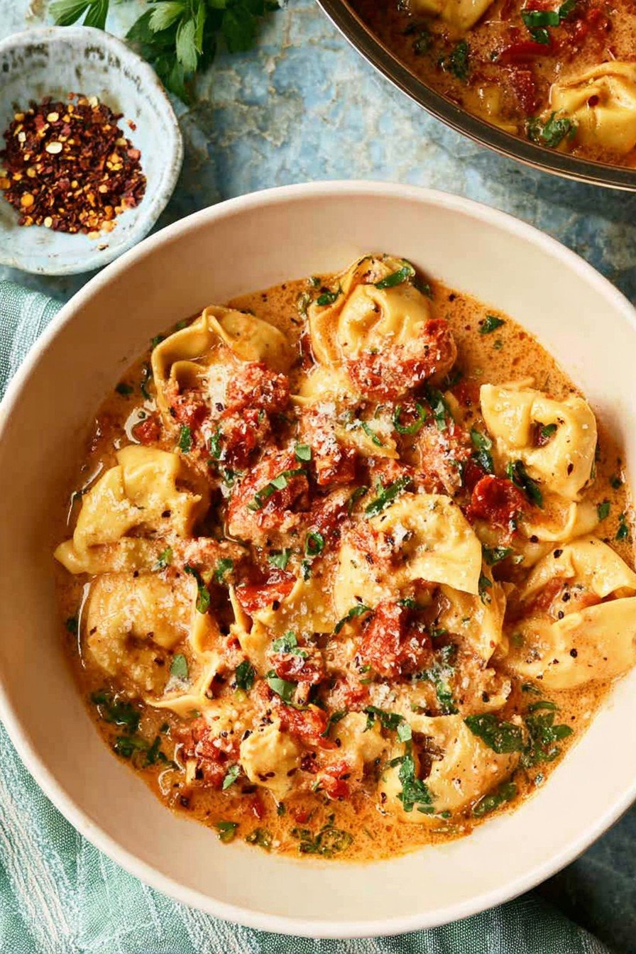 Marry Me Chicken Tortellini