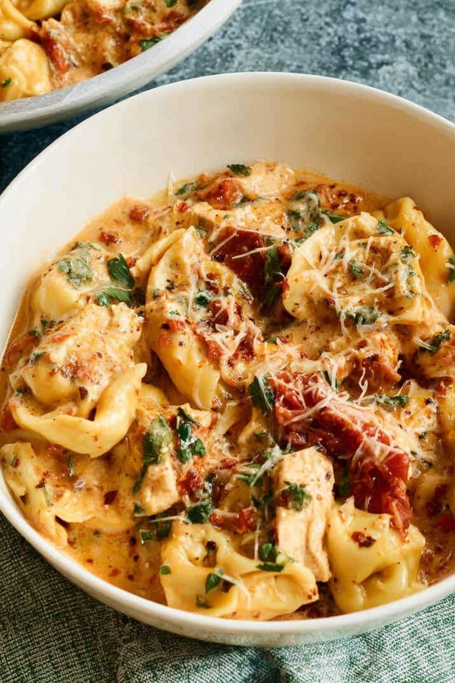 Marry Me Chicken Tortellini