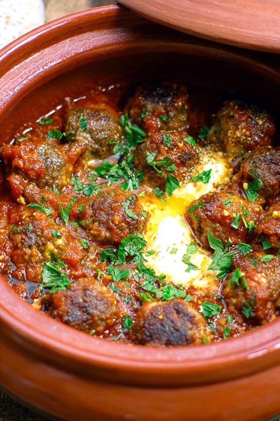 Moroccan Meatballs (Meatball Tagine)