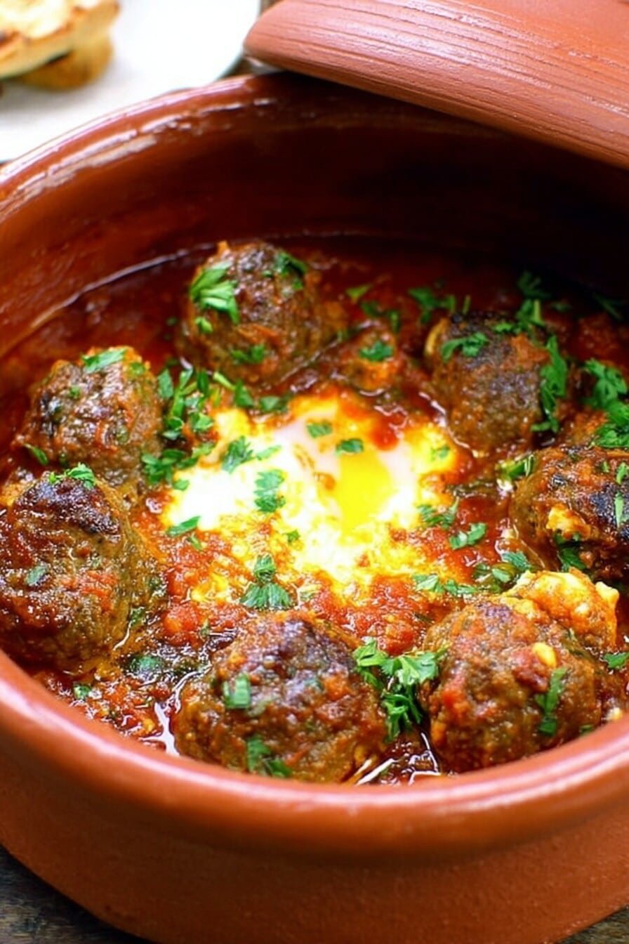 Moroccan Meatballs (Meatball Tagine)