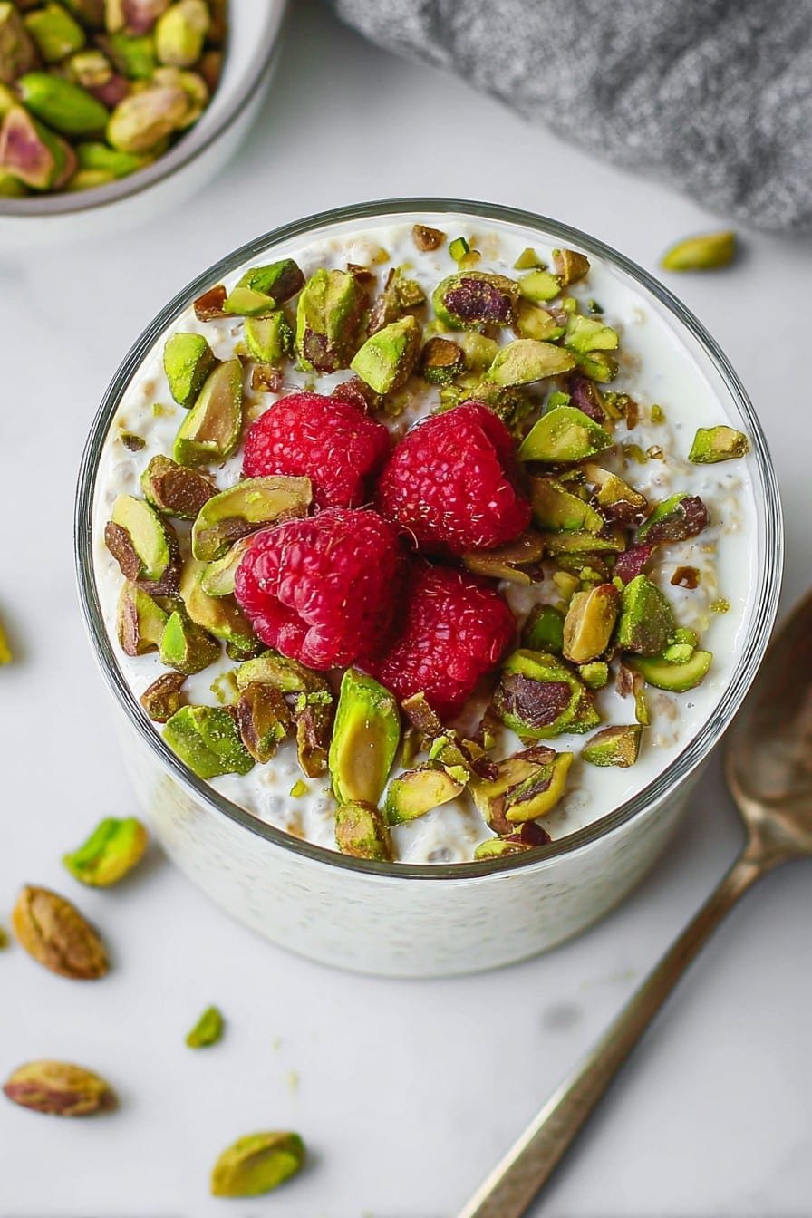 Pistachio Overnight Oats