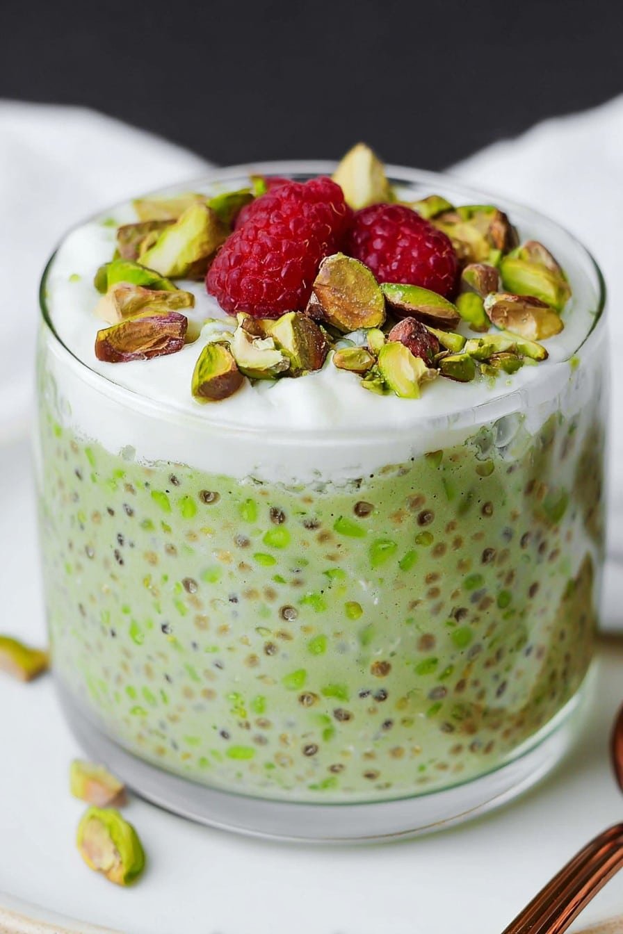 Pistachio Overnight Oats