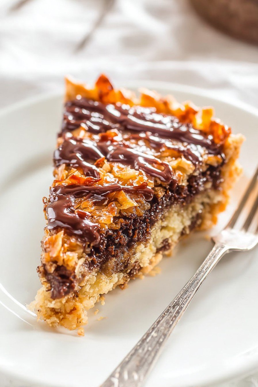 Samoas Cookie Pie
